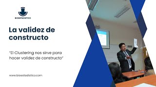 ¿Cuándo realizar la validez de constructo — Clustering — Validación de instrumento documental [upl. by Ahsanat918]