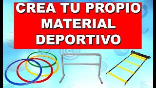 ELABORACIÓN DE MATERIAL DEPORTIVO  El Último TE SORPRENDERÁ  CURSO GRATIS para Educadores Físicos [upl. by Rea]