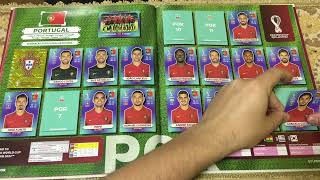 Colando Figurinhas Álbum Copa do Mundo Qatar 2022 Panini Capa Dura Álbum 90 Completo  Parte 9 [upl. by Saum]