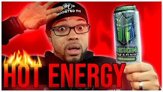 REIGN INFERNO ENERGY DRINK REVIEW JALAPEÑO STRAWBERRY FLAVOR BEST REIGN JALAPEÑO STRAWBERRY REVIEW [upl. by Hasty]