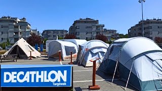 DECATHLON  Targówek pole namiotowe ⛺ [upl. by Launame]