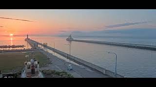 OMG WHAT JUST FLEW OVER andor HIT LAKE SUPERIOR THIS MORNING 0728230615 [upl. by Solegna]