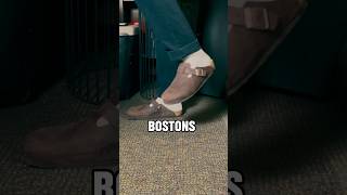 Birkenstock Boston Oiled Leather review 😳 shorts birkenstock shoes viral review shoesoftheday [upl. by Enamrahs]