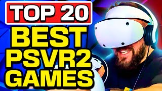 Top 20 Best PSVR2 Games For PlayStation VR 2 [upl. by Lewendal]