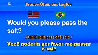 Como aprender Inglês com Frases úteis em Inglês Tradução Pronuncia Conversação Melhor maneira [upl. by Elyak]