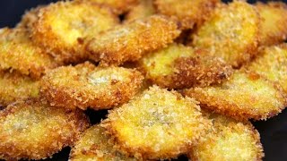 Panko Crusted Fried Plantains  BONUS Recipe  CaribbeanPot com [upl. by Joshi]