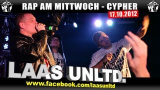 RAP AM MITTWOCH 171012 Die Cypher feat Laas Unltd uvm 14 [upl. by Aicilet]