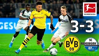 Borussia Dortmund vs SC Paderborn I 33 I Highlights I LastMinute Reus Goal Crowns BVB Comeback [upl. by Itsym865]