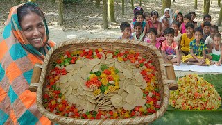 CHIPS  Tea Time Crispy Snacks Recipe  12 Type Local Chips Fry VILLAGE FOOD EVENING SNACKS WAFERS [upl. by Nador]