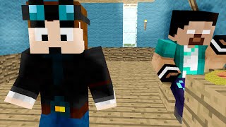 PIZZERIA INSPECTOR Custom Adventure Minecraft Animation TheDiamondMinecart Ssundee rezendeevil [upl. by Akerdna]