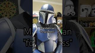 Mandalorians are very quotforgivingquot starwars mandaloriancosplay mandalorian mandalore nerd [upl. by Arul]