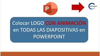 Cómo colocar un LOGO en TODAS LAS DIAPOSITIVAS en POWERPOINT Patrón de Diapositivas [upl. by Ludwigg811]