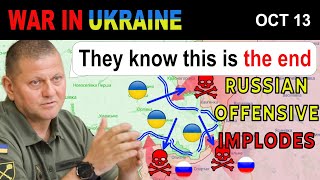 13 Oct MASSACRE Russians LOSE 1’030 TROOPS 75 TANKS amp ARMORED VEHICLES IN 1 DAY  War in Ukraine [upl. by Ahseenat]