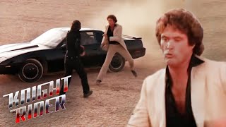 Michael amp KITT VS Garthe amp Goliath  Knight Rider [upl. by Ardnuasal]