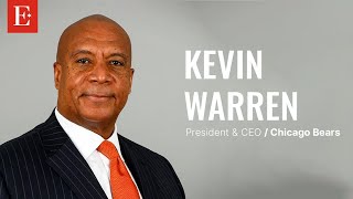 Kevin Warren President amp CEO Chicago Bears 9524 [upl. by Ardnuassak]