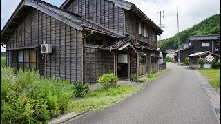 Japanese countryside Momogawa walk Niigata 4K [upl. by Anaillil]