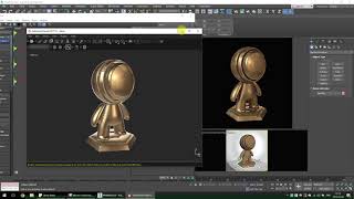 Substance Painter PBR textures to Corona render materials [upl. by Hairam]