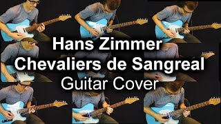 Hans Zimmer  Chevaliers de Sangreal The Da Vinci Code Cover Using Electric Guitars Only [upl. by Inattyrb153]