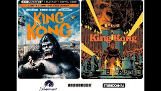 King Kong vs King Kong Paramount vs StudioCanal 4K UHD Steelbooks [upl. by Penelopa]