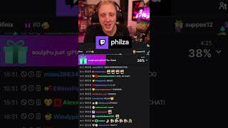 Philzas Chat BREAKS his hype train record minecraft philza twitch [upl. by Voltz572]