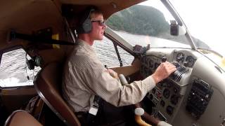 How to Take Off a DHC2 DeHavilland Beaver Floatplane Seaplane jimthepilot [upl. by Matthia27]