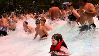 The New Wowabunga Wave Pool at Idlewildsoo much FUN [upl. by Donia213]