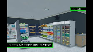 SUPERMARKET SIMULATOR FR  LA MUSIQUE DANS LE MAGASIN [upl. by Yvi]