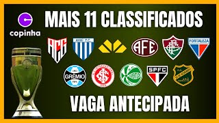 COPINHA  MAIS 11 CLASSIFICADOS PARA A 2ª FASE [upl. by Itirp788]