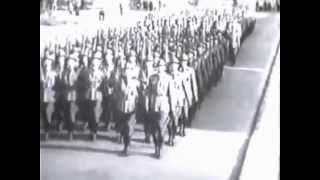 Parade Koninklijke Militaire School uit Ons Leger Waakt  België 1939wmv [upl. by Gareri34]