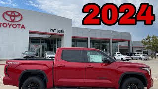 2024 TOYOTA TUNDRA LIMITED TRD OFF ROAD 4WD HYBRID CREWMAX in Supersonic Red  Whats new inout [upl. by Ognimod]