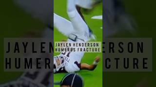 Jaylen Henderson “Arm Injury” Humerus Fracture [upl. by Lasko]