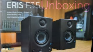 PreSonus ERIS E35 Monitors Unboxing [upl. by Aratihc794]