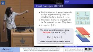 Chiral Currents in OneDimensional Fractional Quantum Hall States [upl. by Ulysses]