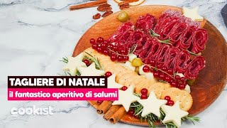 Tagliere di Natale il fantastico antipasto di salumi e formaggi che sorprenderà tutti [upl. by Galven]