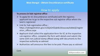 Exempted Category Certificate In West Bengal EC Certificate Eligibility EC Certificat Apply Online [upl. by Nylyaj727]