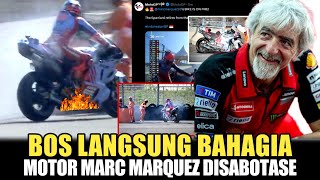 MARC MARQUEZ DISABOTASE  TERNYATA DIA DALANGNYA  SAMPEK KEBAKAR DI RACE MANDALIKA HEBOHKAN MASA [upl. by Aguayo139]