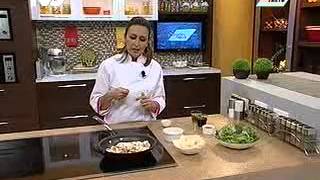 Receta para preparar Ensalada de Papa y Champiñones [upl. by Antonella]