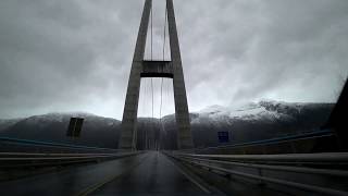 Super view The Norway Sky Bridge [upl. by Zeuqcaj58]