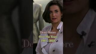 Demi Moore Over The Years1981  2024 movies actress famouspeople [upl. by Fein]