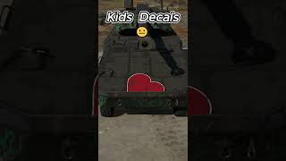 💀Decals in War Thunder💀warthunder tank memes [upl. by Norod]