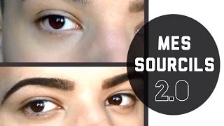 Tutoriel  Mes sourcils 20 ♥ [upl. by Einnej]