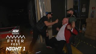 Did Santana amp Ortiz Get Their Revenge on Tully Blanchard  AEW Fyter Fest Night 1 71421 [upl. by Rramo612]