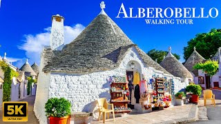 WALKING TOUR  ALBEROLBELLO  italy 🇮🇹 Europe summer July 2024 [upl. by Acinomed]