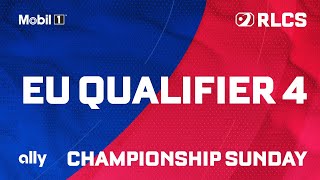 EU QUALIFIER 4  CHAMPIONSHIP SUNDAY  RLCS MAJOR 2 [upl. by Audri]