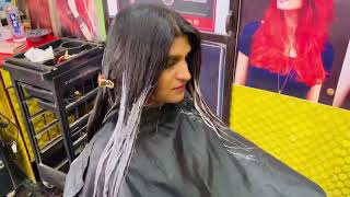 L’Oréal 723 global with highlights hair color kese kare full process in Hindi [upl. by Daitzman]