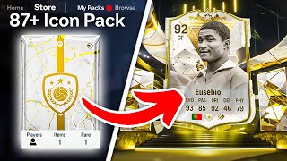 UNLIMITED 87 ICON PACKS 😱 FC 24 Ultimate Team [upl. by Albie]