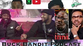 Mike Epps quotShannon Sharpe dont want to fight me I shootquot  Buck Bandit Podcast 2 [upl. by Fiore]