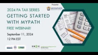 PA Tax Series Getting Started with myPATH [upl. by Macfarlane898]