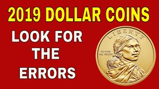 Look for the errors on new 2019 Native American dollar coin quotGoldenquot dollar coins to look for [upl. by Einama]