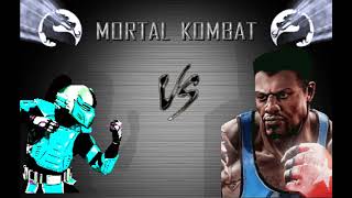 Moon vs TJ Combo  MORTAL KOMBAT ALPHA [upl. by Enajharas]